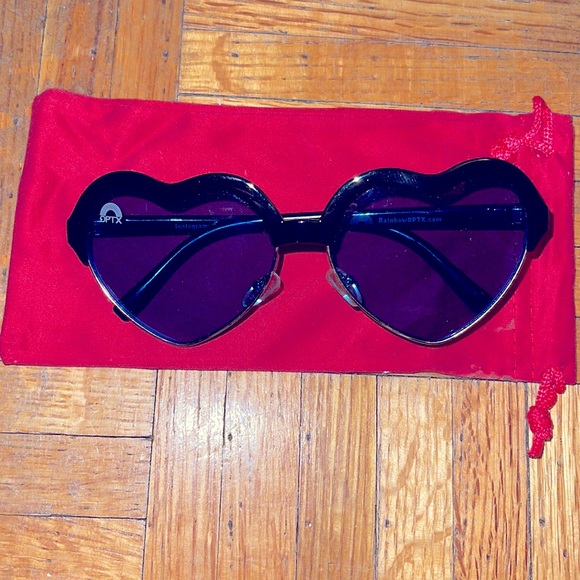 rainbow optx Accessories Rainbow Optx Blue Heart Sunglasses Poshmark